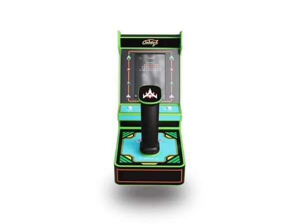 My Arcade Galaga Joystick Player, Multifärg, 8,13 cm (3.2"), USB Type-C, 3,5 mm, USB/Batteri, AA