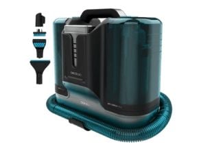 Cecotec 08116, Torr&våt, Vatten, Filtrering, Matta, Spegel, Klädsel, Utan påse, Svart, Blå
