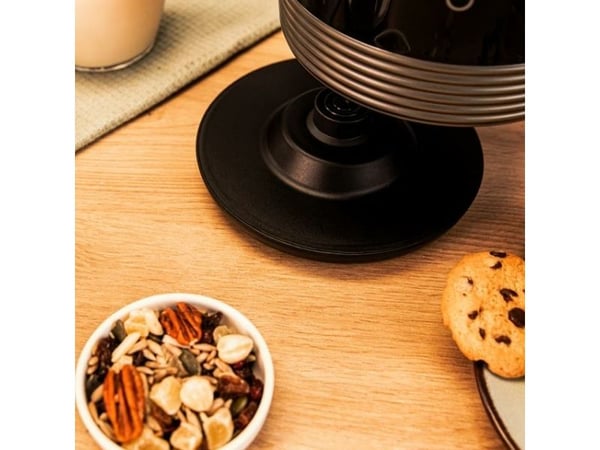 Cecotec ThermoSense 600, 1,7 L, 2200 W, Svart, Rustfritt stål, Justerbar termostat, Trådløs