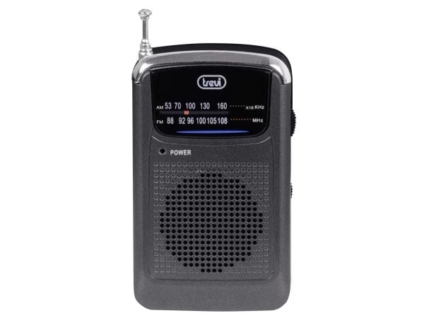 Trevi RA 710, Bærbar, Analog, AM, FM, Grå, Rotasjon, AAA