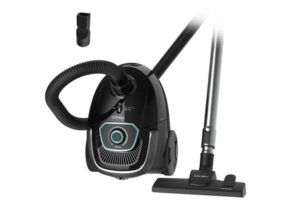 Cecotec Conga Powerbag 2500 Plus, 850 W, Trommelvakuum, Tørr, Støv pose, 2,5 l, Filtrering