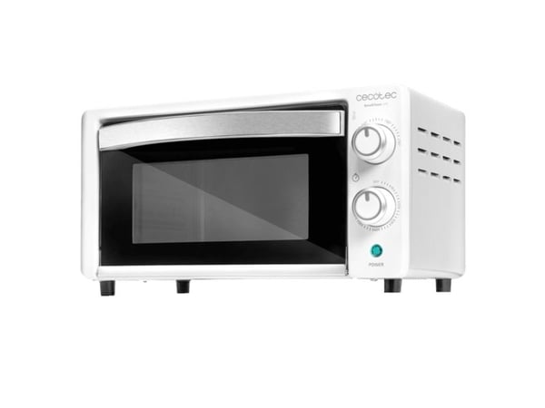 Cecotec Bake&Toast 1090, 10 l, Hvit, Frittstående, Rotasjon, 2 hyller, Mekanisk