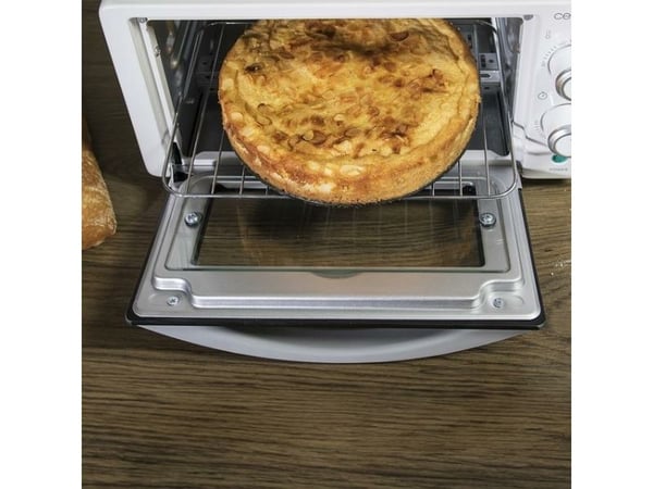 Cecotec Bake&Toast 1090, 10 l, Hvit, Frittstående, Rotasjon, 2 hyller, Mekanisk