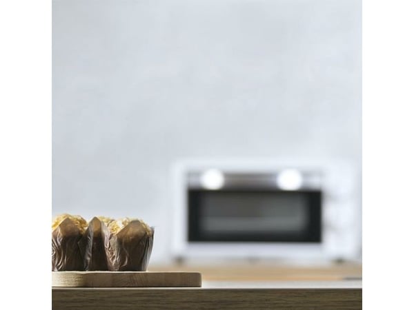 Cecotec Bake&Toast 1090, 10 l, Hvit, Frittstående, Rotasjon, 2 hyller, Mekanisk
