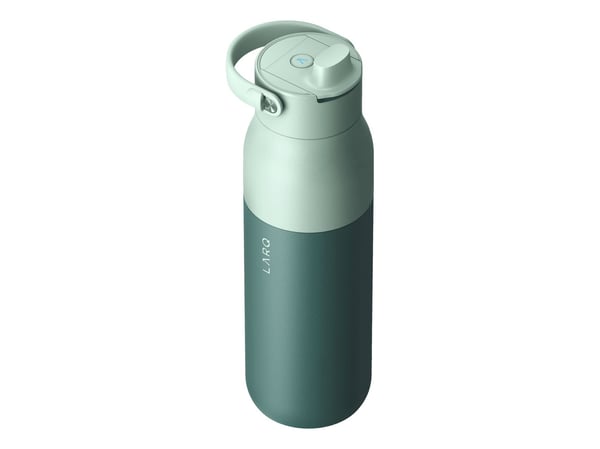 LARQ PureVis 2, 680 ml, Daglig användning, Fysisk träning, Vandring, Idrott, Grön, Rostfritt stål, Vuxen, Man / Kvinna