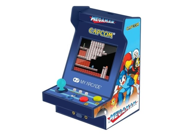 My Arcade Mega Man Nano Player Pro, Flerfarget, Hjem-knapp, Valg-knapp, Startknapp, 6,1 cm (2.4"), USB/batteri, AAA, Alkalinsk