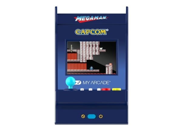 My Arcade Mega Man Nano Player Pro, Flerfarget, Hjem-knapp, Valg-knapp, Startknapp, 6,1 cm (2.4"), USB/batteri, AAA, Alkalinsk