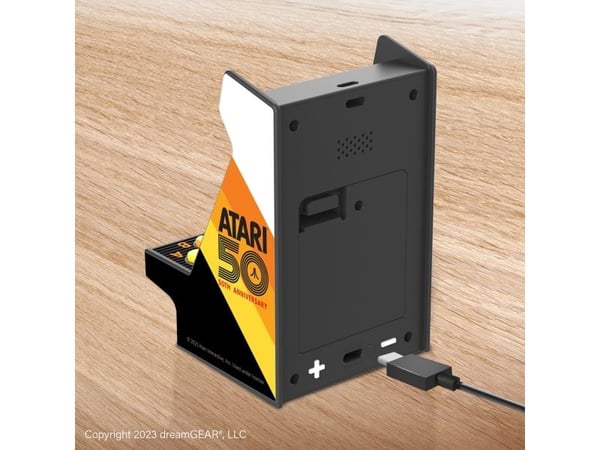 My Arcade Atari Nano Player Pro, flerfarget, Hjem-knapp, Select-knapp, Start-knapp, LCD, 6,1 cm (2,4"), USB/batteri, AAA