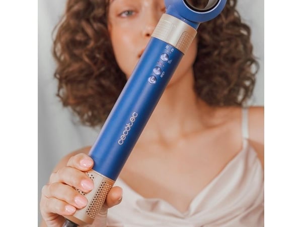 Cecotec Bamba CeramicCare 14in1 AirGlam Blue, Multistyler, Varm, Blå, Hengekrok, 1400 W, AC