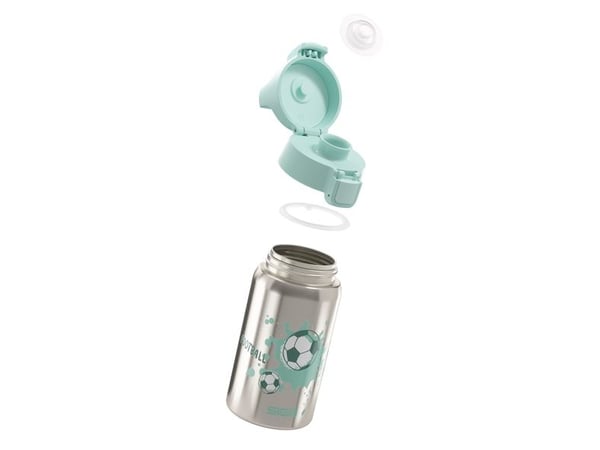 SIGG Shield ONE, 500 ml, Daglig bruk, Sølv, Rustfritt stål, Barn, Gutt/Jente