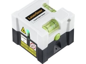 Laserliner LaserCube, 10 m, 1 mm/m, 635 nm (< 1 mW), Linjalaser, musta, Valkoinen, 4 h Laserliner LaserCube, 10 m, 1 mm/m, 635 nm (< 1 mW), Linjalaser, musta, Valkoinen, 4 h