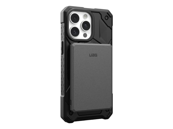 Urban Armor Gear 9B4419114030, 5000 mAh, Trådløs lading, 3,6 V, 20 W, Sort, Grå