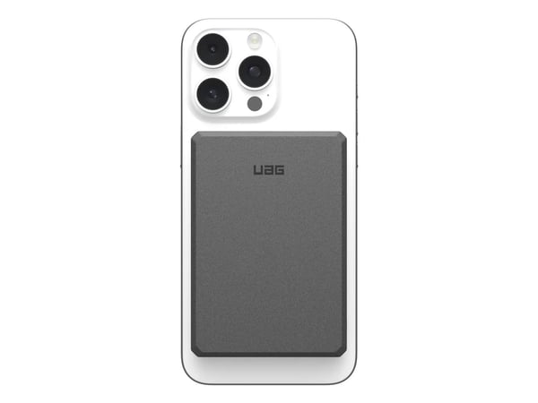 Urban Armor Gear 9B4419114030, 5000 mAh, Trådløs lading, 3,6 V, 20 W, Sort, Grå