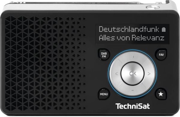 Technisat DigitRadio 1 ASA svart/sølv Technisat DigitRadio 1 ASA svart/sølv