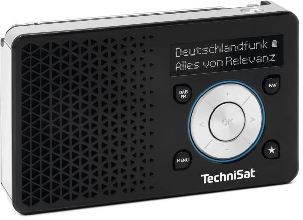 Technisat DigitRadio 1 ASA musta/hopea