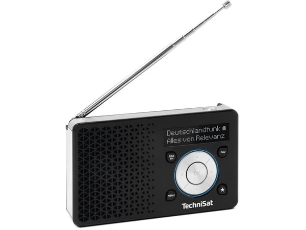 Technisat DigitRadio 1 ASA musta/hopea