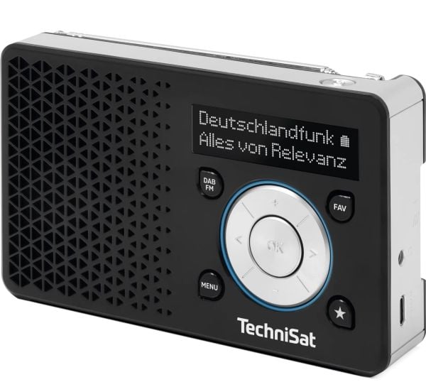 Technisat DigitRadio 1 ASA musta/hopea