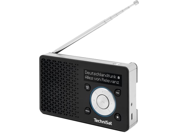 Technisat DigitRadio 1 ASA musta/hopea