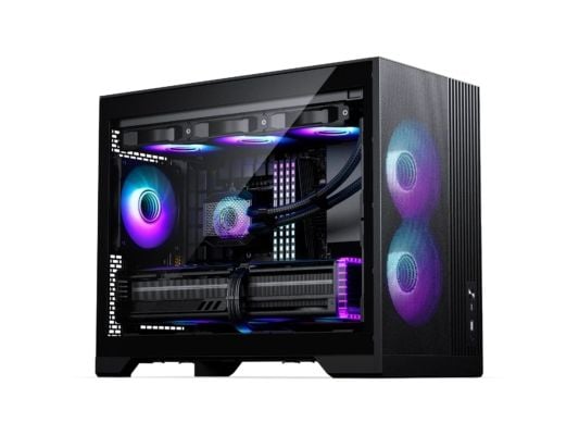 Phanteks XT M3 RGB, Micro Tower, PC, Svart, micro ATX, Mini-ITX, Acrylonitrile Butadiene Styrene, Stål, Härdat glas, Gaming