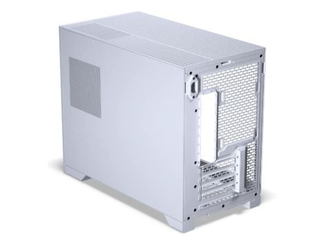 Phanteks XT M3 - Tower - micro ATX - sidepanel med vindu (herdet glass) - ingen strømforsyning (ATX) - hvit - USB/lyd