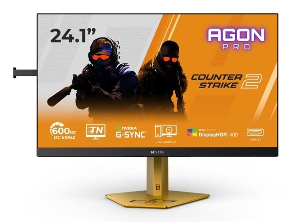 AOC AGON PRO CS24A, 61,2 cm (24.1"), 1920 x 1080 pikseliä, Full HD, LED, 0,5 ms, musta