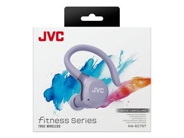 JVC HA-EC75T-V-U, Trådløs, 20 - 20000 Hz, Idretter, 6 g, Hodesett, Fiolett