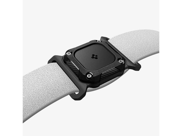 Spigen Tough Armor IP Pet Collar, Etui, Svart, Apple, Termoplastisk polyuretan (TPU), AirTag, 1 stykker