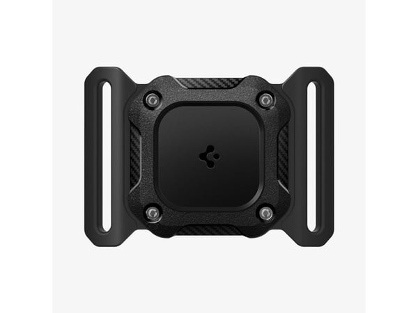 Spigen Tough Armor IP Pet Collar, laatikko, musta, Apple, termoplastinen polyuretaani (TPU), AirTag, 1 kpl
