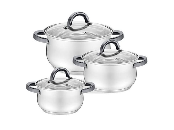 Maestro MR-3522-6M-BLACK grytesett 6 deler black