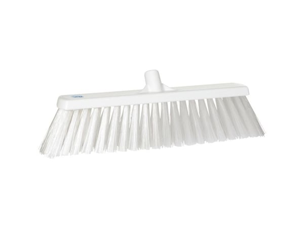 Sopborste Vikan vit polyester/PP/rostfritt stål 53 cm