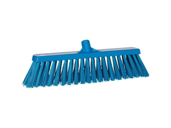 Kost, Vikan, blå, polyester/PP/rustfritt stål, 53 cm