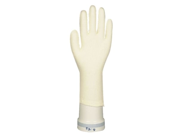 Tekstilhanske, ABENA, 10, natur, bomull/polyester, interlock