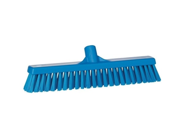 Kost, Vikan, blå, polyester/PP/rustfritt stål, 41 cm
