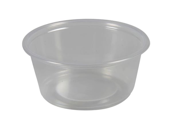 Annosmuki, ABENA Cater-Line, 3.3cm, Ø7.4cm, 92 ml, 100 ml, kirkas, PP, 3 - (20 kpl)