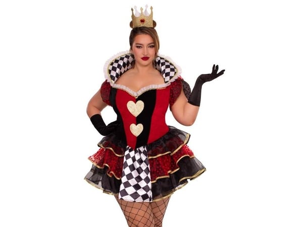Queen of Heart kostume, Plus