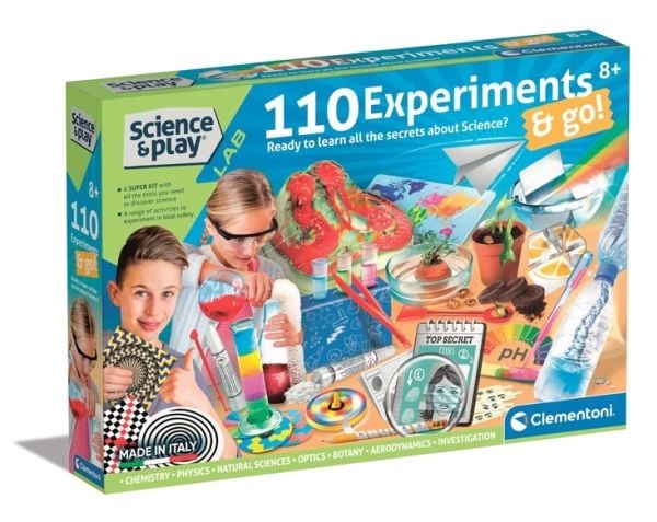 Clementoni Science &amp; Play -kokeilusarja lapsille