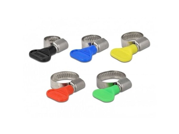 Delock - Hose clamp set - 10 delar