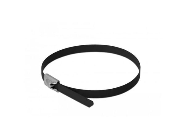 DeLOCK 18811, Terästä, Musta, 40 cm, 4,6 mm, 10 kpl
