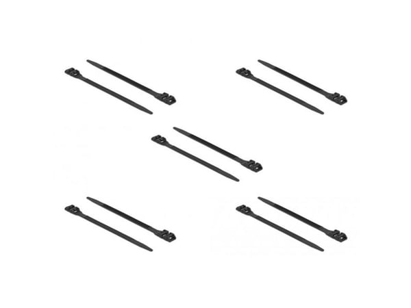 DeLOCK 18889, Avattava johdinside, Nailon, Musta, V2, -40 - 85 °C, 25 cm