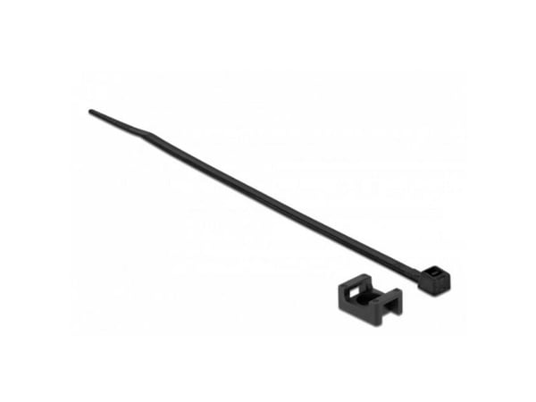 Delock - Kabelbinder - 20 cm - svart