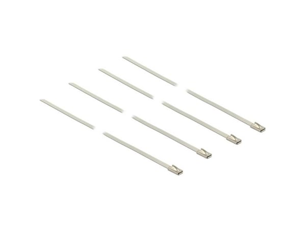 DeLOCK 18632, Ruostumaton teräs, 350 mm, 4,6 mm, 20 kpl
