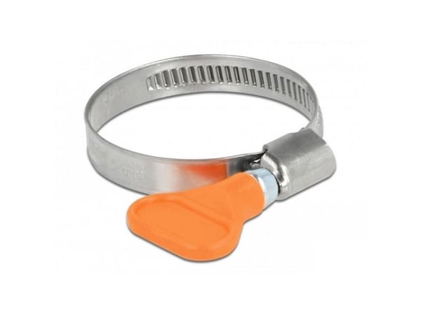 DeLOCK 19516, Butterfly clamp, Oranssi, Muovi, Ruostumaton teräs, Muovipussi, 3 cm, 4,5 cm