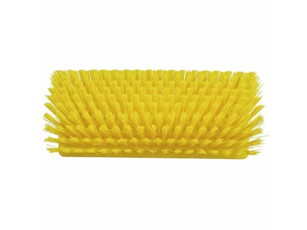 High-low børste, Vikan, 26,5x15x10cm, gul, polyester/PP/rustfrit stål, 26,5 cm