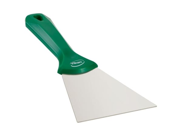 Skraber, Vikan Stainless Steel Hand Scraper, grøn 100mmx235mm