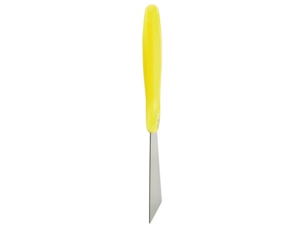 Skraber, Vikan Stainless Steel Hand Scraper, gul 100mmx235mm