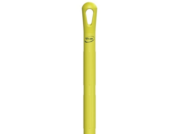 Skaft med gevind, Vikan, 170cm, Ø3,2cm, gul, glas/PP