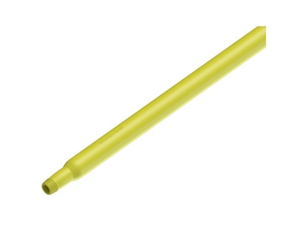 Skaft med gevind, Vikan, 170cm, Ø3,2cm, gul, glas/PP