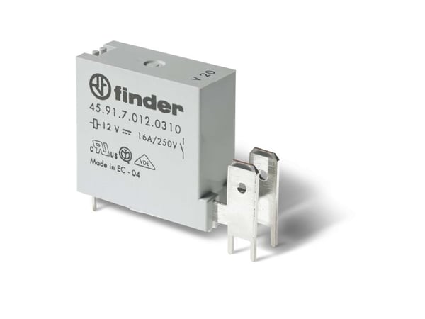 Finder 45.91.7.012.0311 Tulostusrele 12 V/DC 16 A 1 x rajakytkin 1 kpl 1 kpl