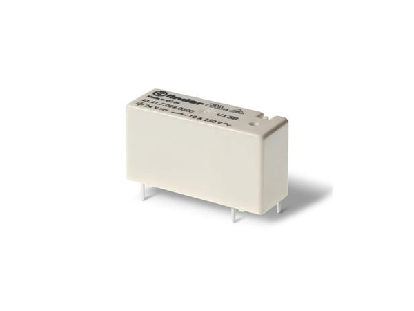 Finder 43.41.7.024.4000 Tulostusrele 24 V/DC 10 A 1 x vaihtokosketin 1 kpl 1 kpl