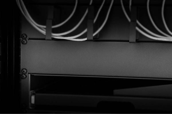 Renkforce RF-3429136, Blank panel, Stål, Mörkgrå, 1 styck